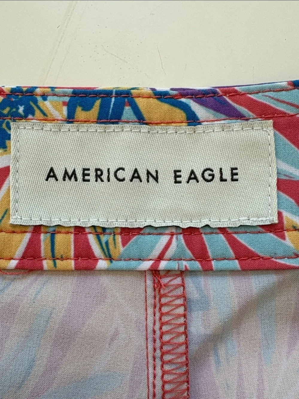 American Eagle Outfitters Tropical Floral Swim Shorts Mens Large